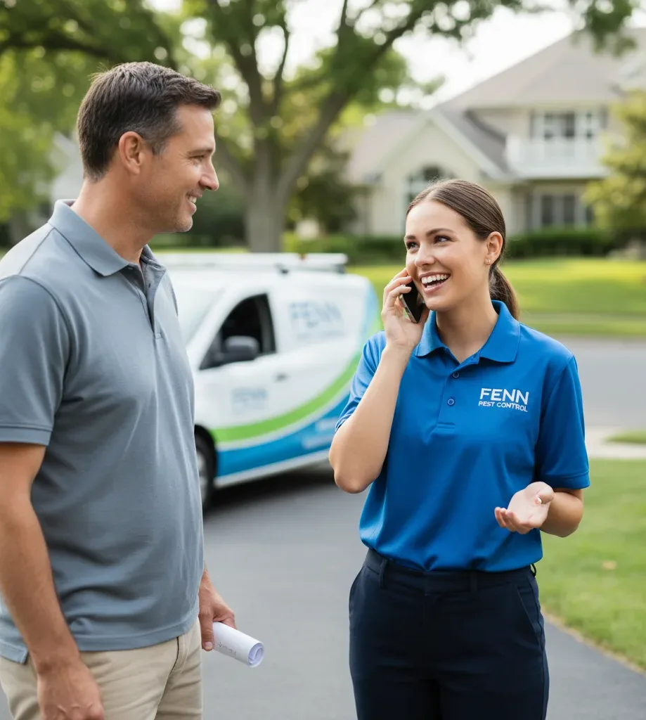 Fenn Pest Control customer support in Ribera